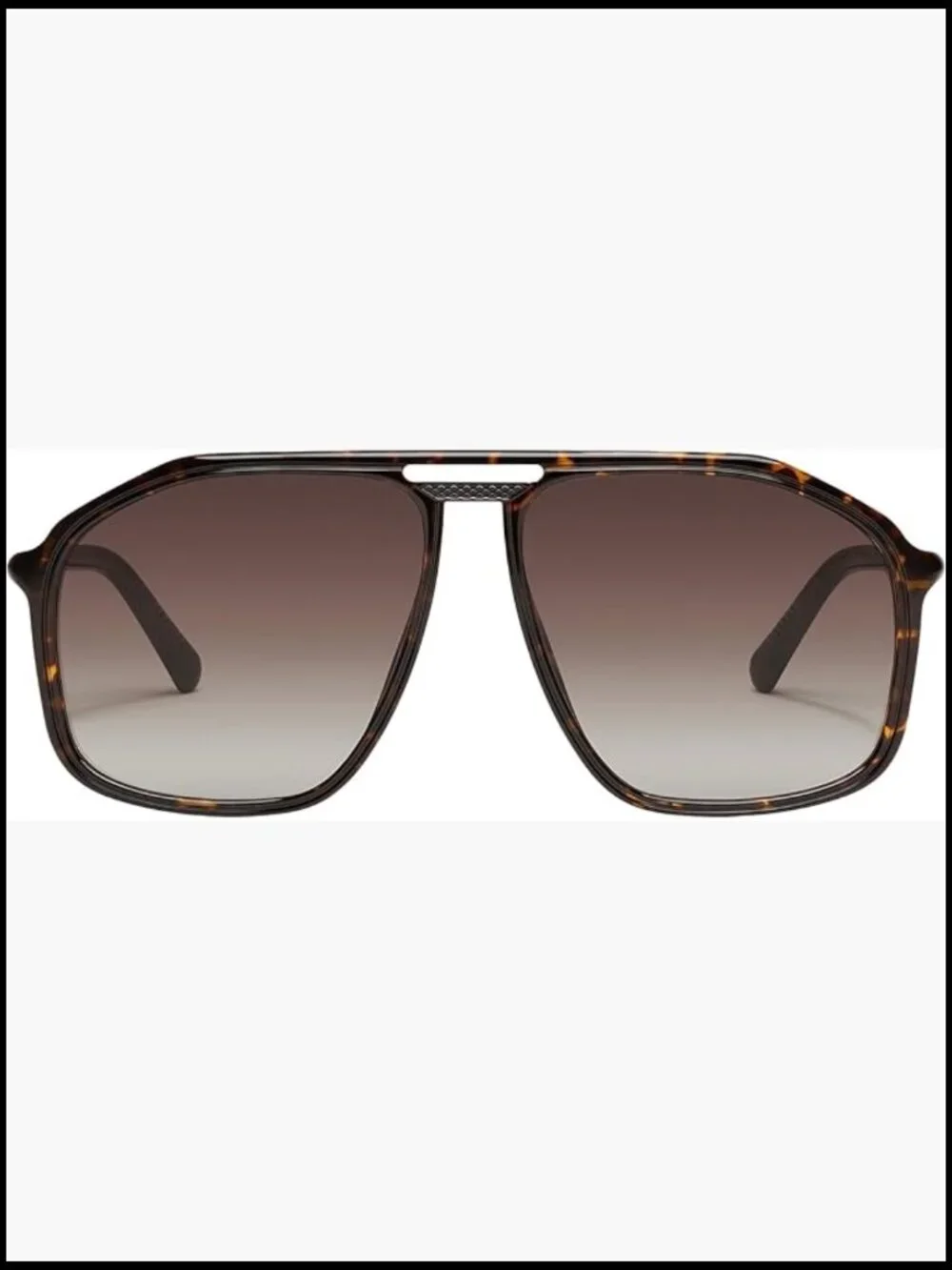 X-Large Aviator Sunglasses with UV Protection Polycarbonate Lenses